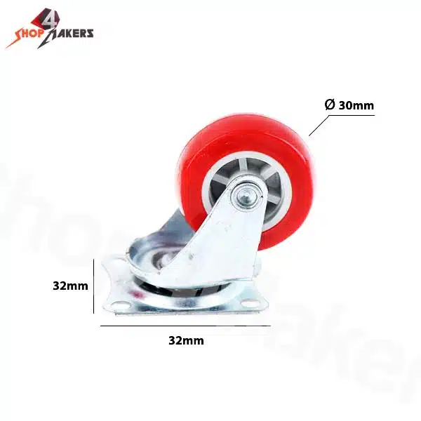 Roulette Caster Wheel 30mm est une roue libre