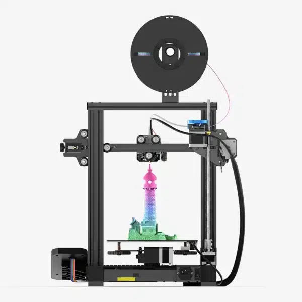 L'imprimante 3D Ender 3 V2 Neo est une version améliorée de la classique Ender-3, intégrant de nombreuses mises à jour pour offrir une meilleure qualité d'impression et une expérience utilisateur optimisée.