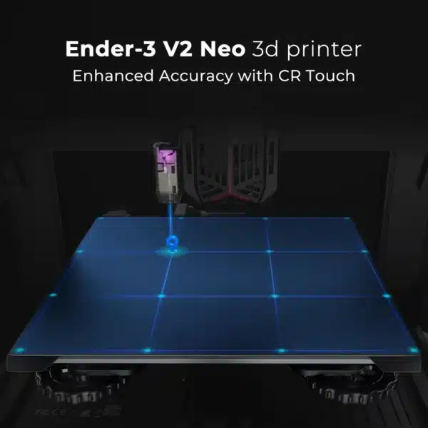 L'imprimante 3D Ender 3 V2 Neo est une version améliorée de la classique Ender-3, intégrant de nombreuses mises à jour pour offrir une meilleure qualité d'impression et une expérience utilisateur optimisée.