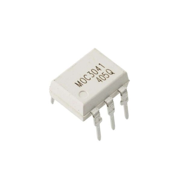 Optocoupleur MOC3041 – Pilote de Triac avec Détection de Passage par Zéro