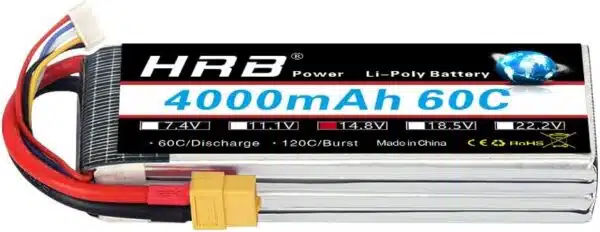 Batterie Lipo 4S 4000mAh 60C
