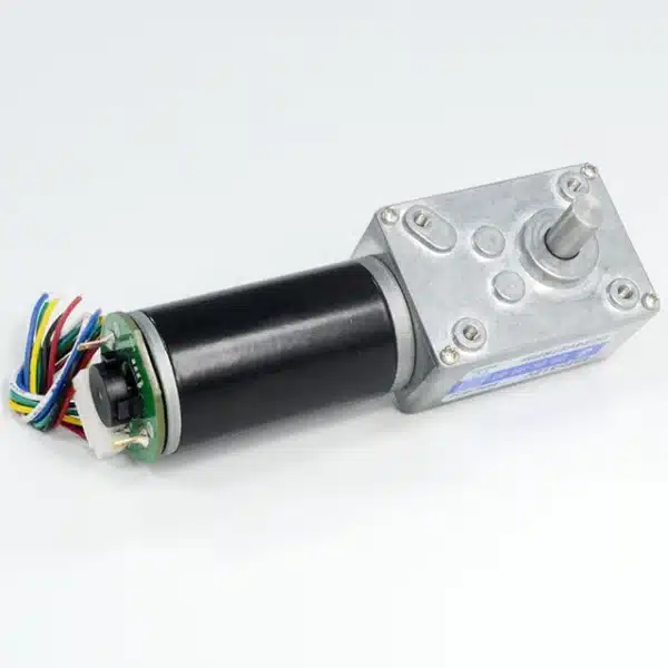 Découvrez le moteur DC 5840-31ZY avec encodeur intégré 12V 40RPM. Engrenage métal et vis sans fin autobloquante. Livraison rapide au Maroc.