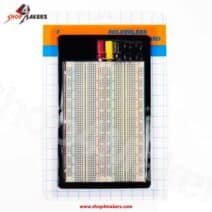 Nouveaux Produits 5 La Breadboard ZY-204 est une plaque d'essai 1660 points, sans soudure, idéale pour tester et prototyper tous types de circuits électroniques. Robuste, modulaire et compatible Arduino, elle est parfaite pour les projets électroniques au Maroc.