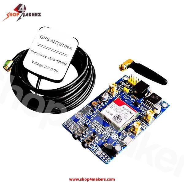 Module SIM808 GSM/GPRS/GPS avec antennes 1 Module SIM808 GSM/GPRS/GPS avec antennes