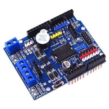 L298P Motor Shield Driver 2A 1 L298P Motor Shield Driver 2A