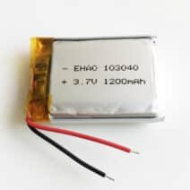 Batterie Lipo 3.7 V 1200mAh 4,44Wh