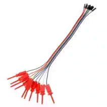 Test Hook Clips vers Dupont Femelle – Lot de 10 pour Analyseurs Logiques