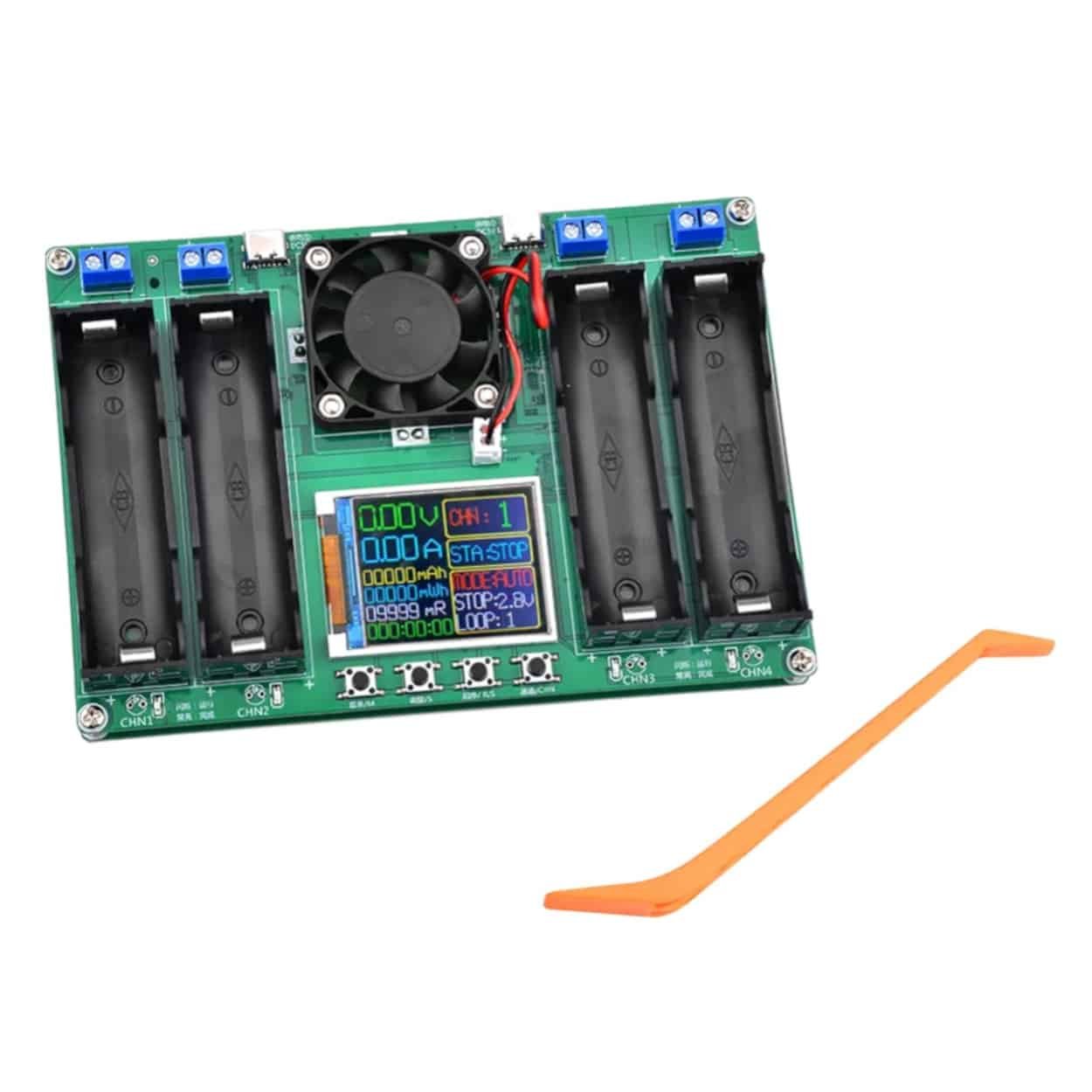 testeur de capacité 4 batteries 18650 Type-C GXHF0107-00