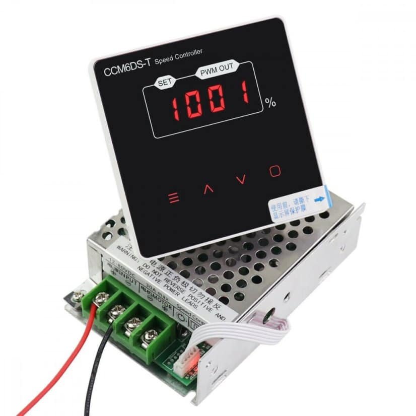 CCM6DS-T – Variateur de Vitesse PWM 30A 12V–80V DC avec Affichage LCD