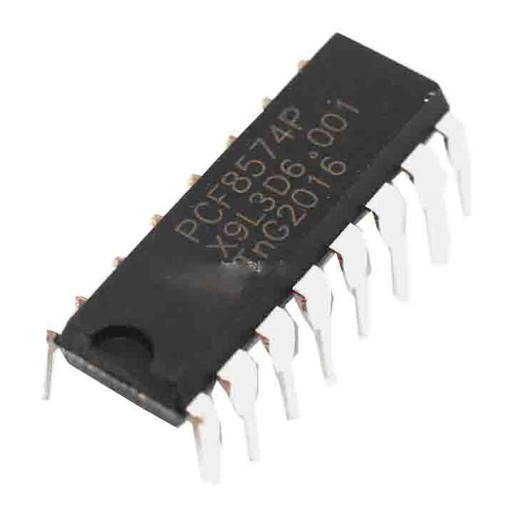 Circuit d’extension PCF8574 DIP16 – Expander E/S 8 bits pour bus I2C